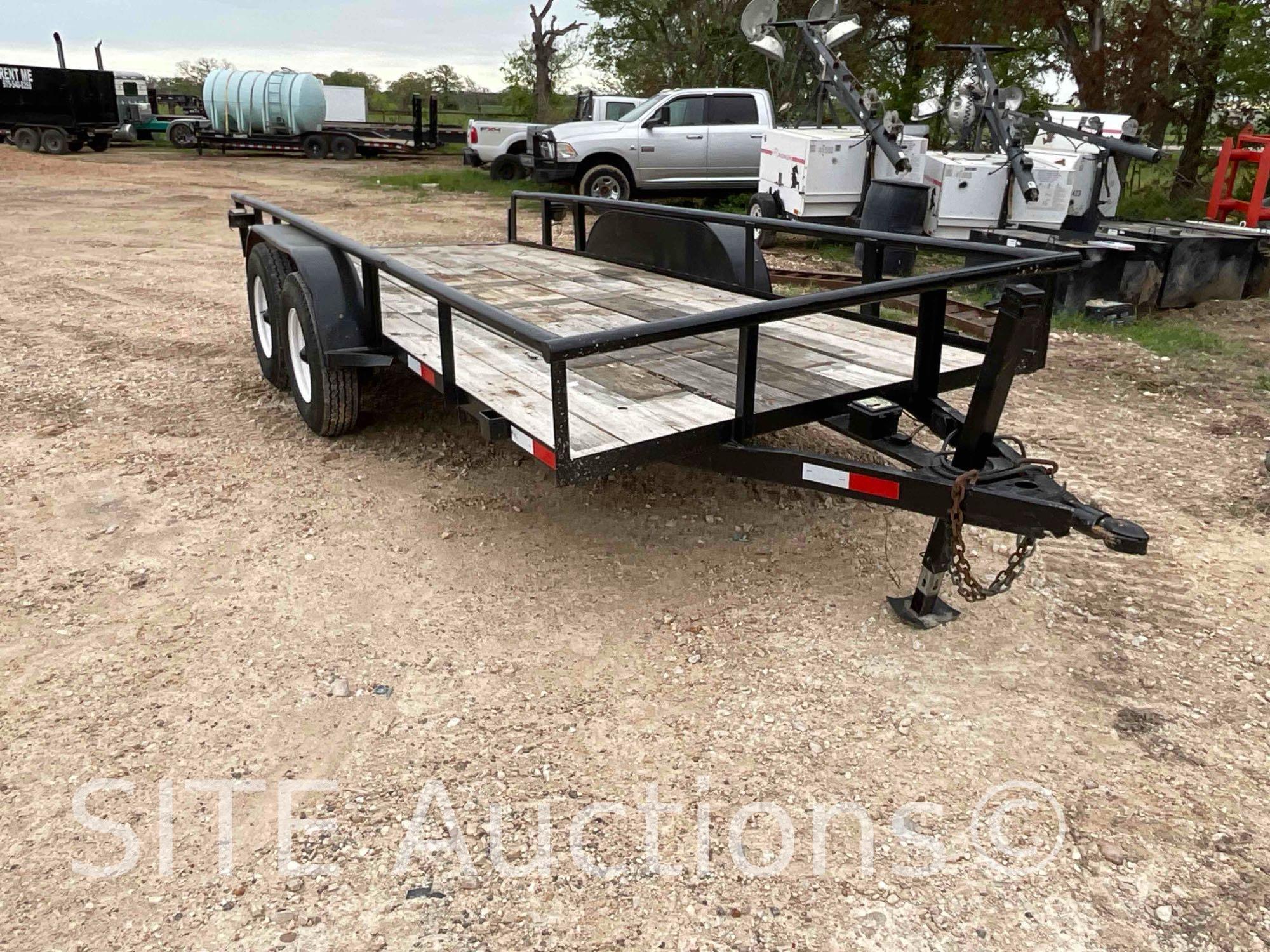 16ft. T/A Flatbed Trailer