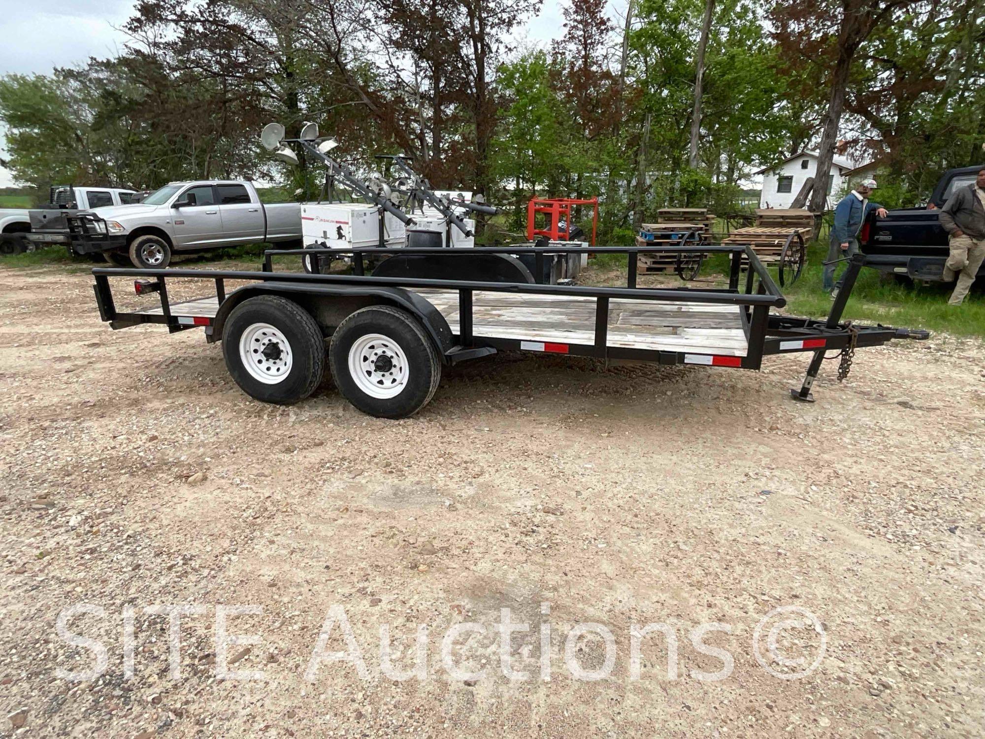 16ft. T/A Flatbed Trailer