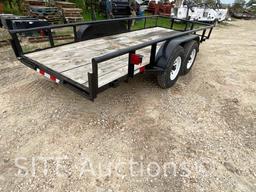 16ft. T/A Flatbed Trailer