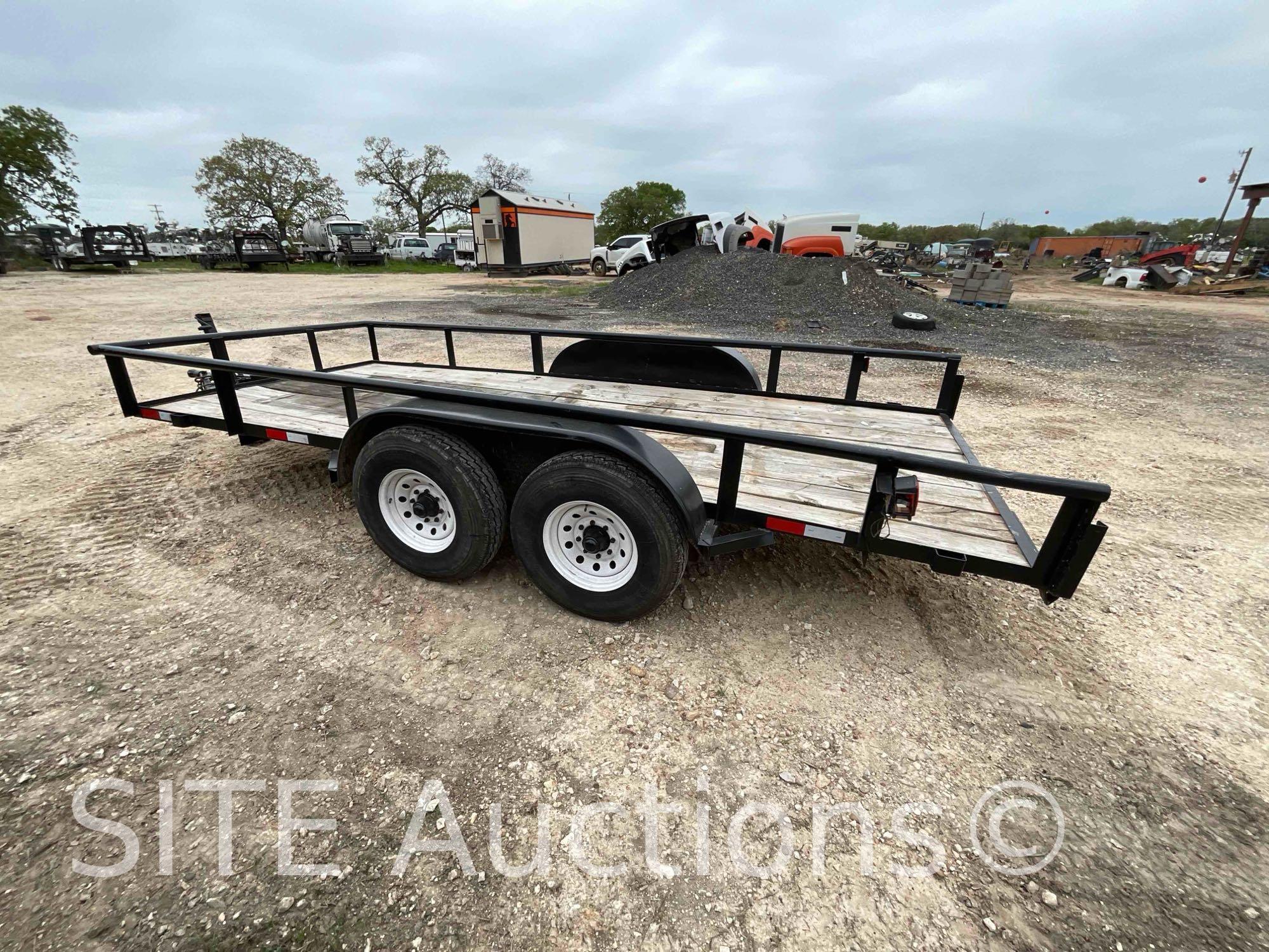 16ft. T/A Flatbed Trailer