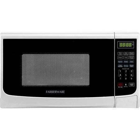 Farberware Classic FMO07ABTWHA 0.7 Cu. Ft 700-Watt Microwave Oven, White, Retail $80.00