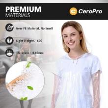 CeroPro Disposable Rain Ponchos Family Pack, with Hood, 5 Pack, Retail $20.00