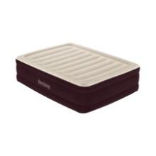 Bestway Maroon 20" Queen Air Mattress with Built-in Pump, Retail $60.00