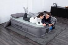 AlwayzAire 20" Queen Air Mattress with Built-in Pump, Retail $120.00