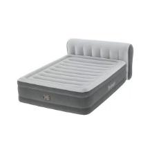 Bestway Headboard 18" Queen Air Mattress with Built-in Pump, Retail $75.00