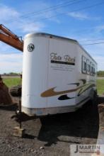 1998 Exiss alum 4 horse trailer