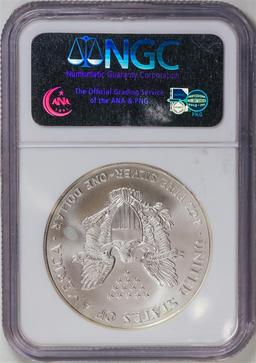 1994 American Silver Eagle .999 Fine Silver Dollar Coin NGC MS69