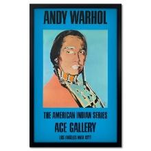 The American Indian Series (Blue) by Warhol (1928-1987)