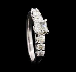 1.44 ctw Diamond Ring - 14KT White Gold