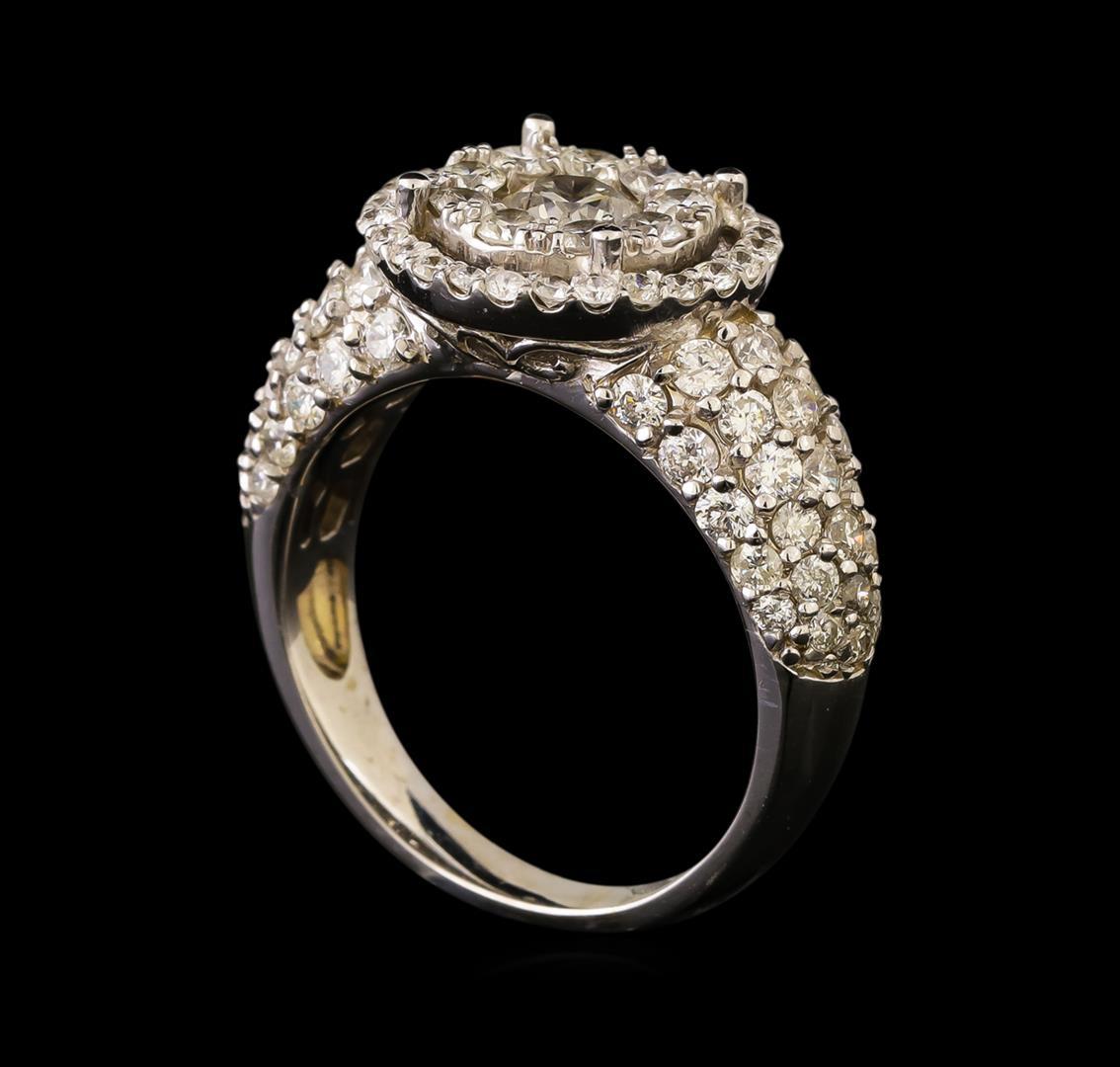 14KT White Gold 2.62 ctw Diamond Ring