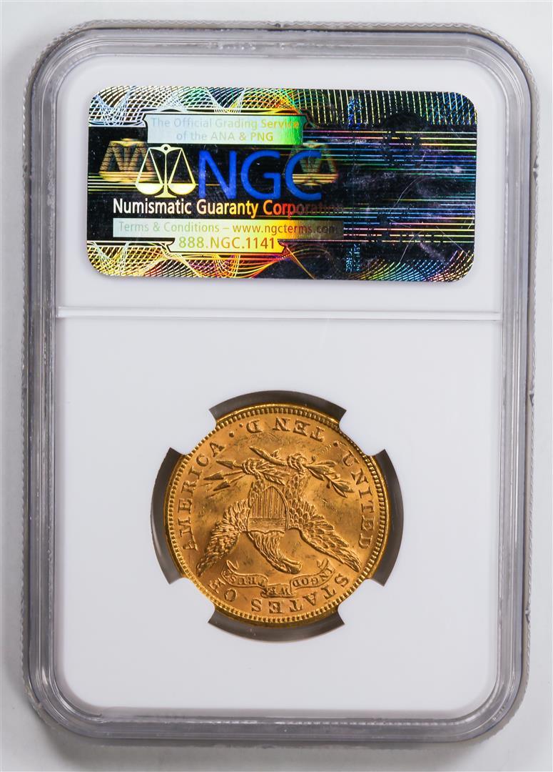 1894 $10 Eagle Gold Coin NGC MS63