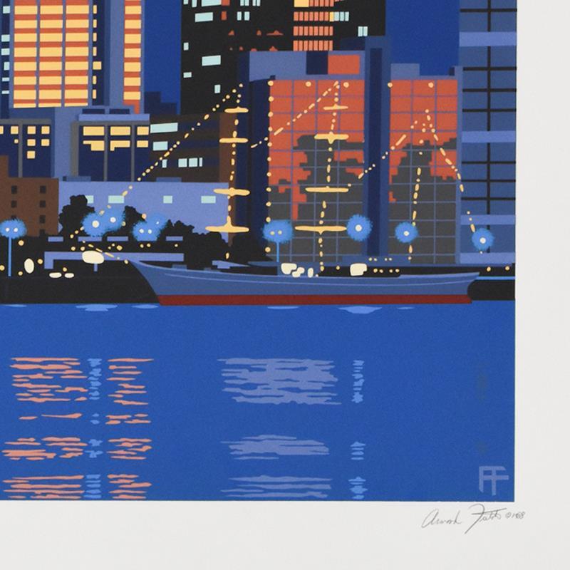 City Lights by Armond Fields (1930-2008)