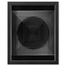 Trois Dimensions Optique de la serie Cinetiques by Vasarely (1908-1997)