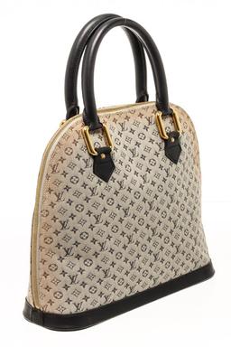 Louis Vuitton Neutrals Canvas Alma Haut Top Handle Bag