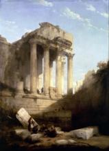 David Roberts - Ruins of the Temple of Bacchus