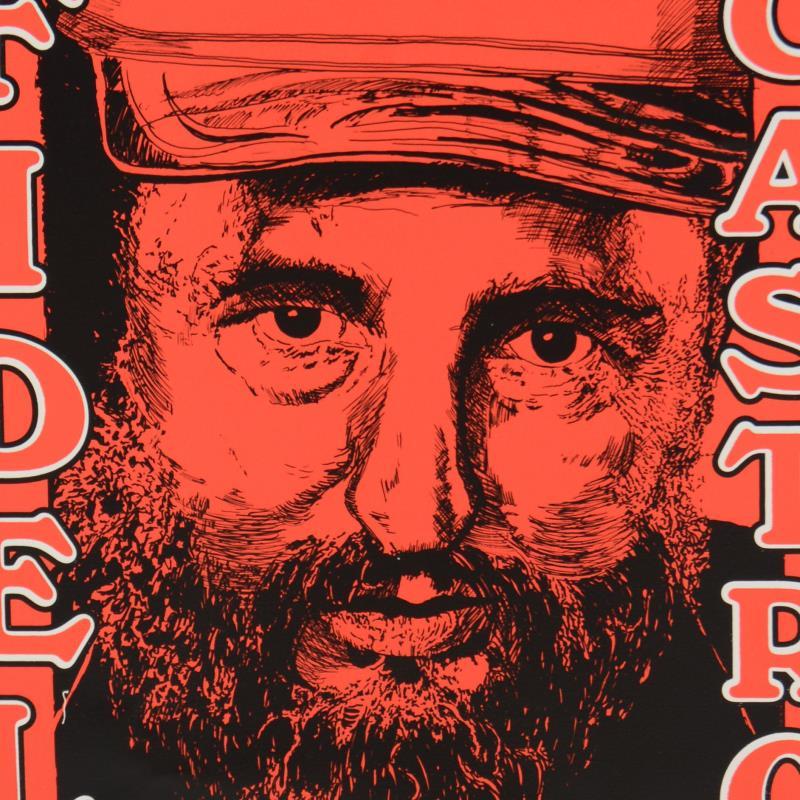 Fidel Castro by Steve Kaufman (1960-2010)