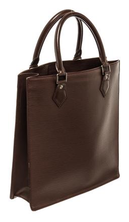 Louis Vuitton Brown Epi Leather Sac Plat PM Tote Bag