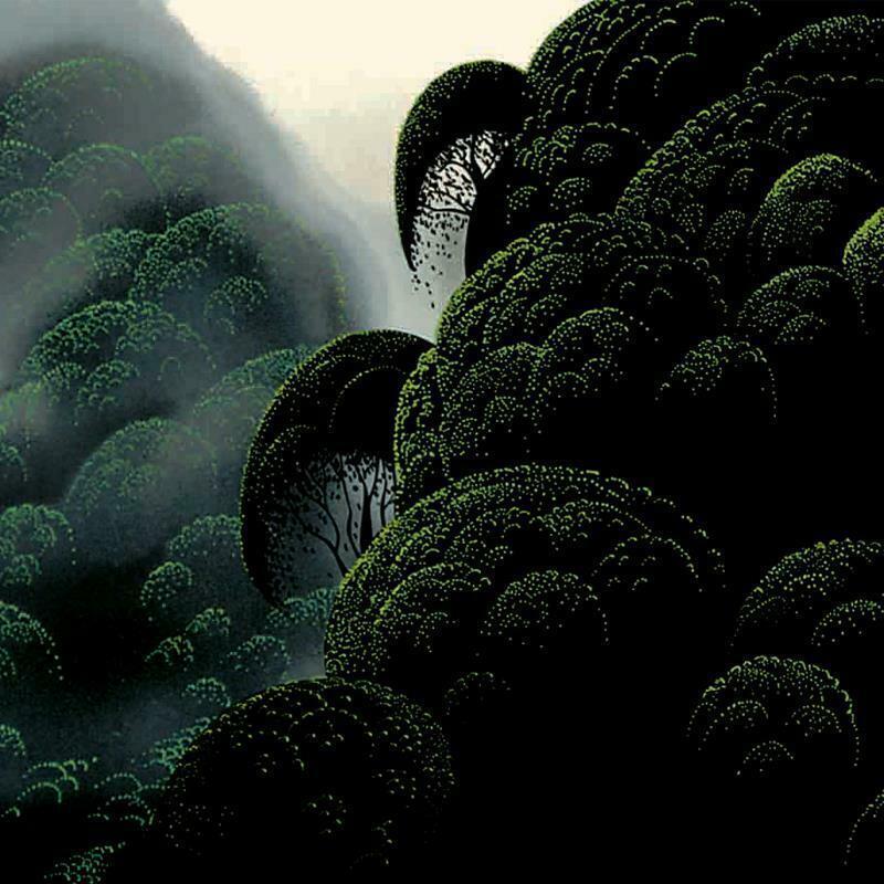 Spirit Grove by Eyvind Earle (1916-2000)