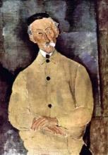 Amedeo Modigliani - Portrait of Monsieur Lepoutre