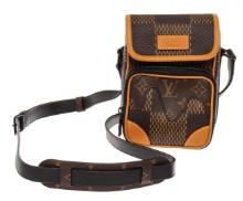 Louis Vuitton Brown Damier Giant Monogram Nigo Amazone Limited Edition Nano Mess