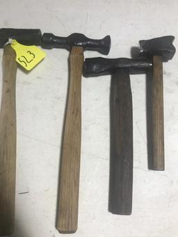 4 Blacksmith Hammers, selling all for one money