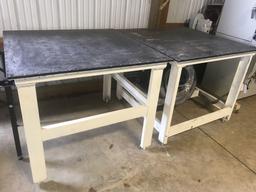 3013- 2 downdraft table w/ 1 blower system