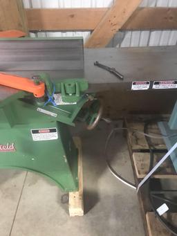 3015- Northfield 12 inch Jointer, Belt Drive