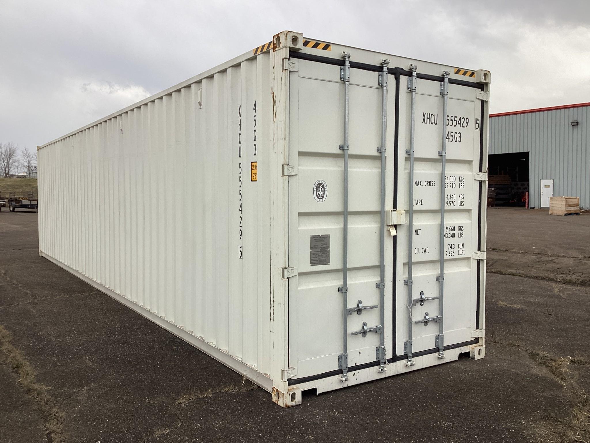 New 1 Trip 40 ft. High Cube Multi Door Shipping Container