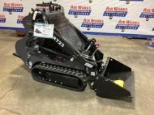 New Unused AGROTK Model KRT23 Mini Skid Loader with Bucket, Aux. Hydraulics