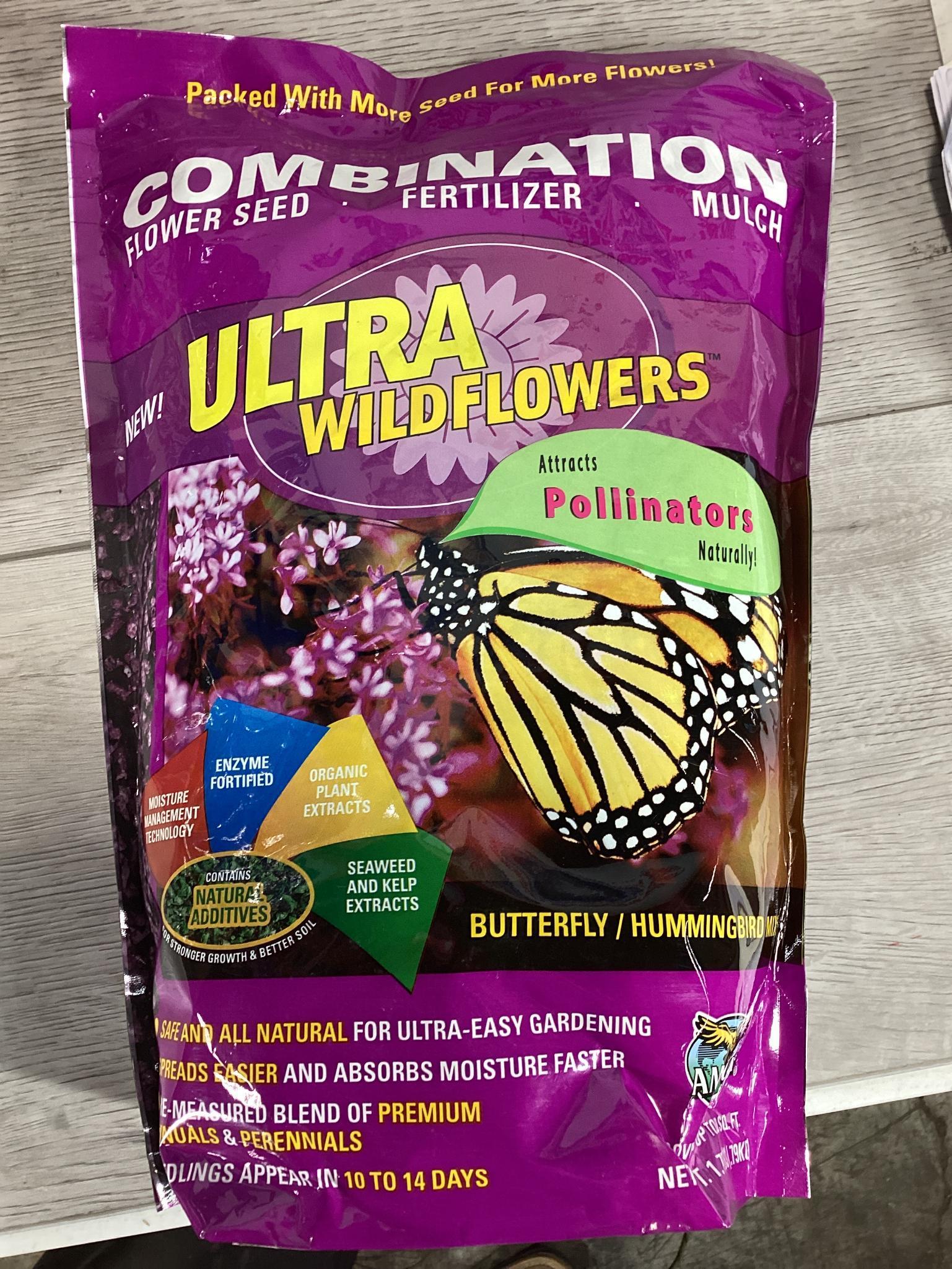 45/1.75# ULTRA WILDFLOWER MIX PRODUCT # #287.0018