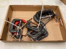 Box Lot of C - Clamps