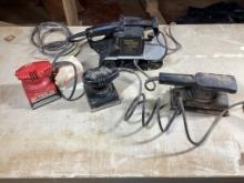 Box Lot of Electric Sanders