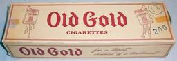 -Rare- 1952 -Old Gold- Cigarette Carton w/10 Sealed Packs - NOS