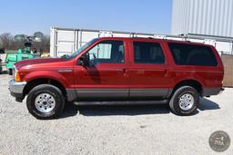 2001 FORD EXCURSION XLT 25960