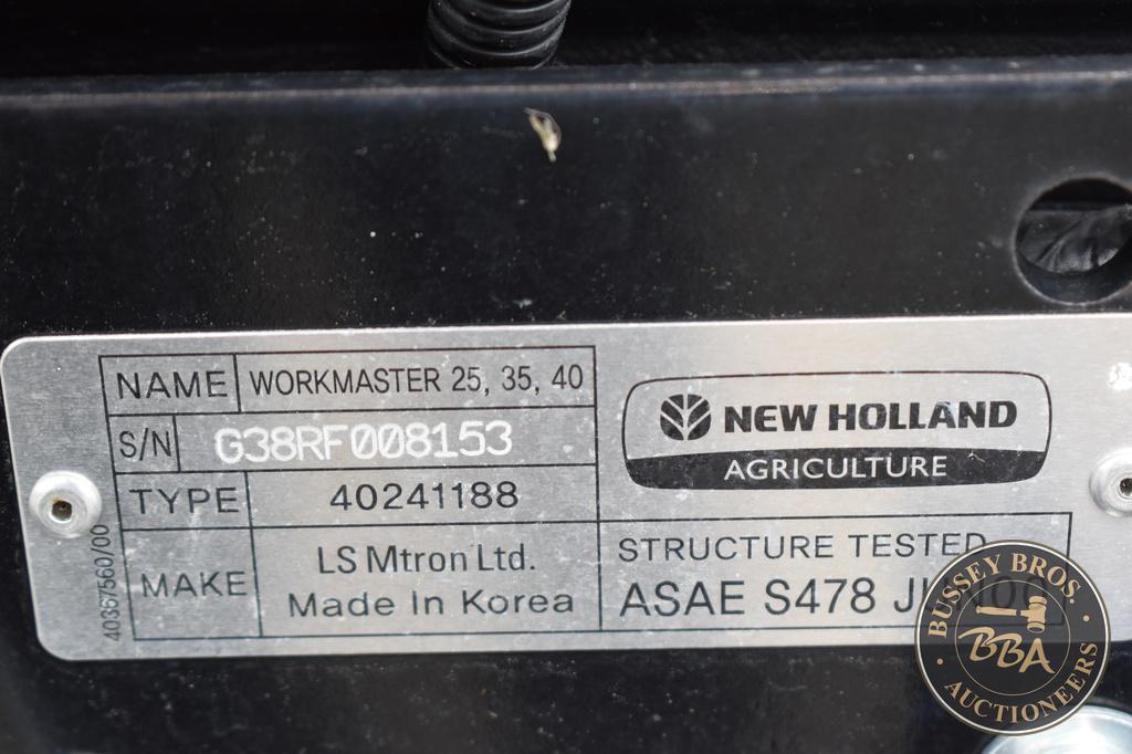 2022 NEW HOLLAND WORKMASTER 35 26172