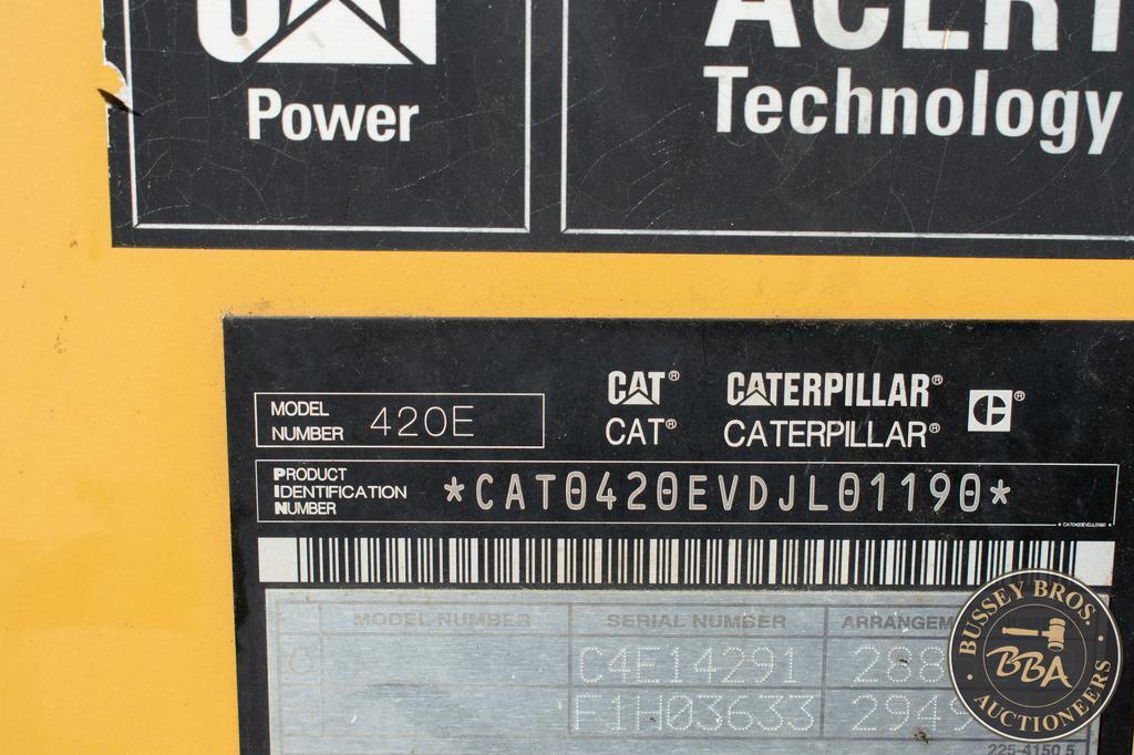 2011 CATERPILLAR 420E 25888