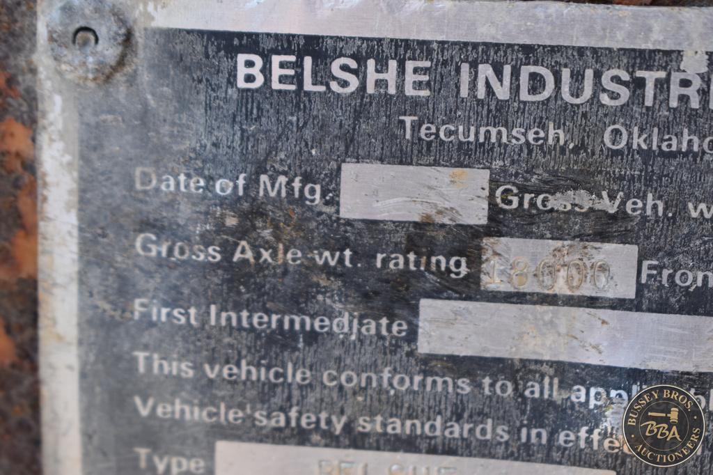 2001 BELSHE 26052