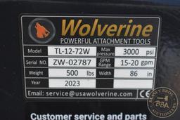 Mulcher WOLVERINE TILLER ATTACHMENT 27216