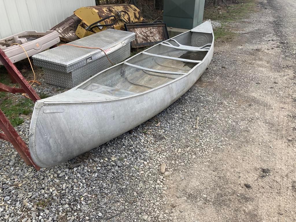 Metal Canoe