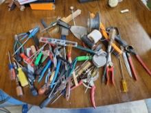 BOX FULL OF HAND TOOLS