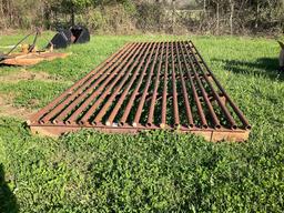 24 x 8 Metal Pipe Cattle Cross