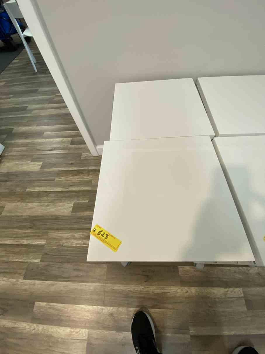 Ikea Erik 2 Drawer White Cabinet on Casters