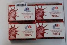 "4" U.S. Mint Proof Sets