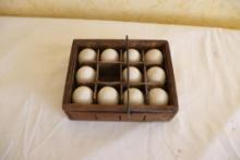 Vintage Egg Crate