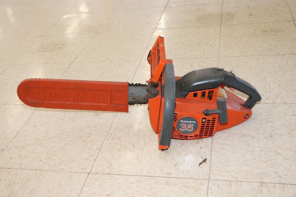 Husqvarna 35 Gas Powered Chainsaw