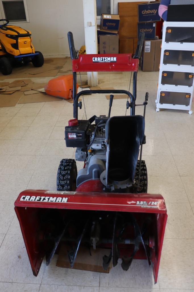 Craftsman Gas Powered Snow Blower