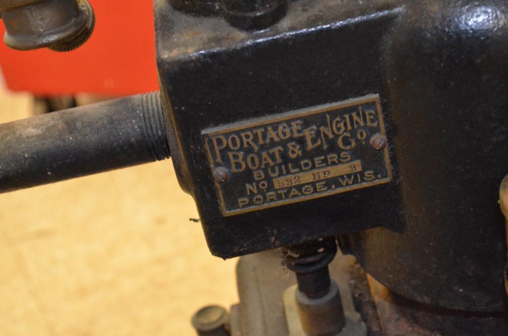 Portage Boat & Engine Builders No. 532 Hit & Miss Engine