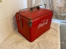 antique Coca-Cola cooler