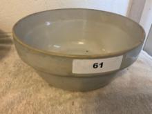 stoneware 3 gal. mixing bowl