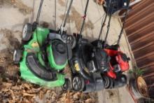 Lot Of (3) Push Mowers